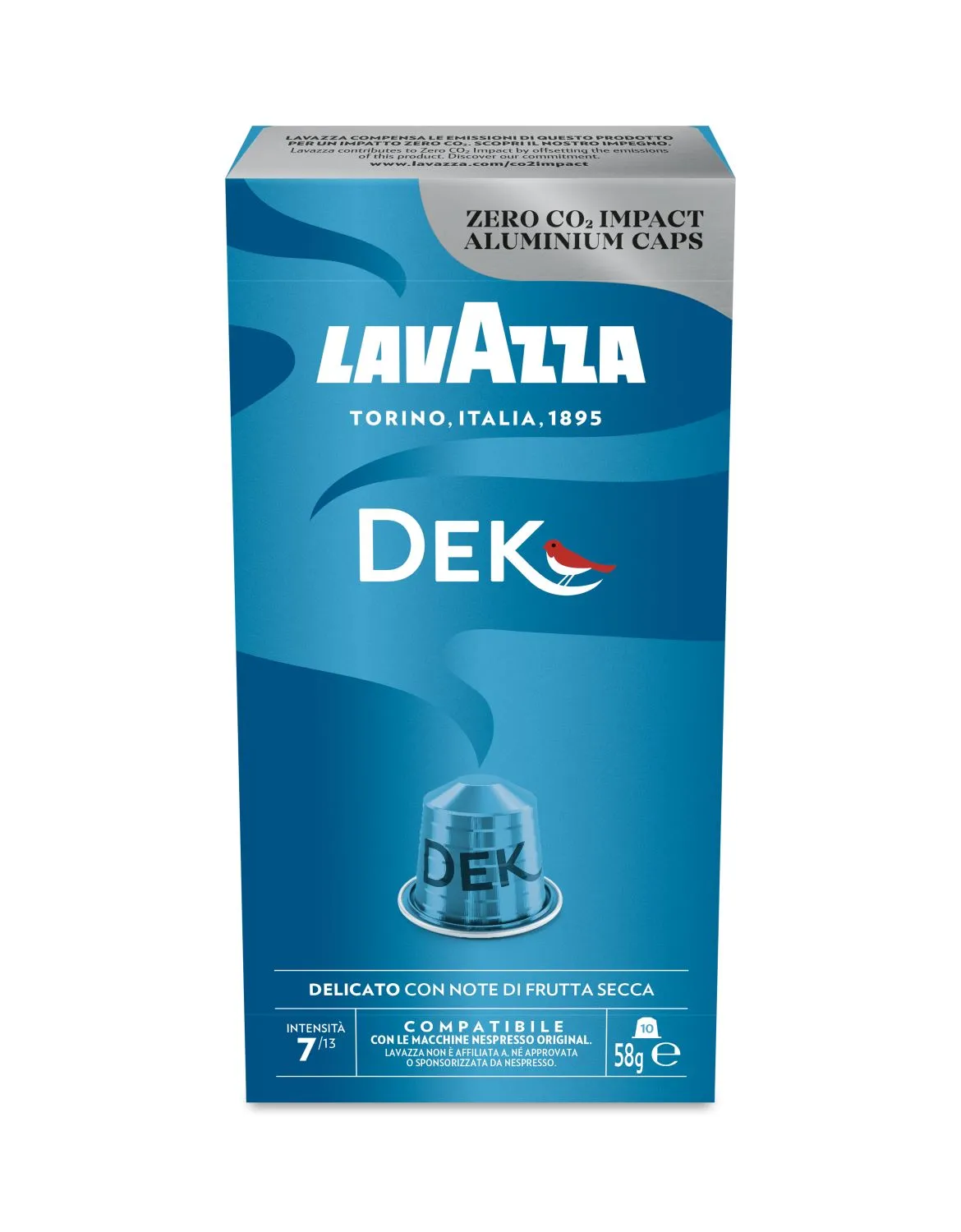 Nespresso Compatible Lavazza Dek 50 Coffee Capsules