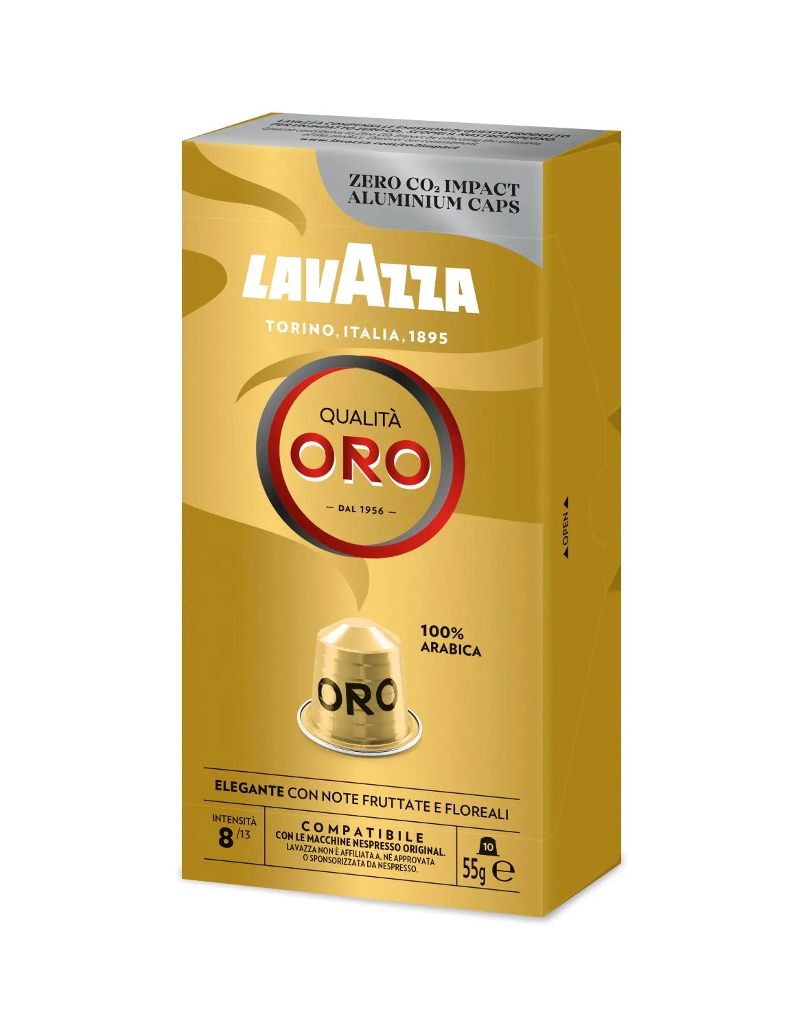 Nespresso Compatible Lavazza Oro 10 Coffee Capsules