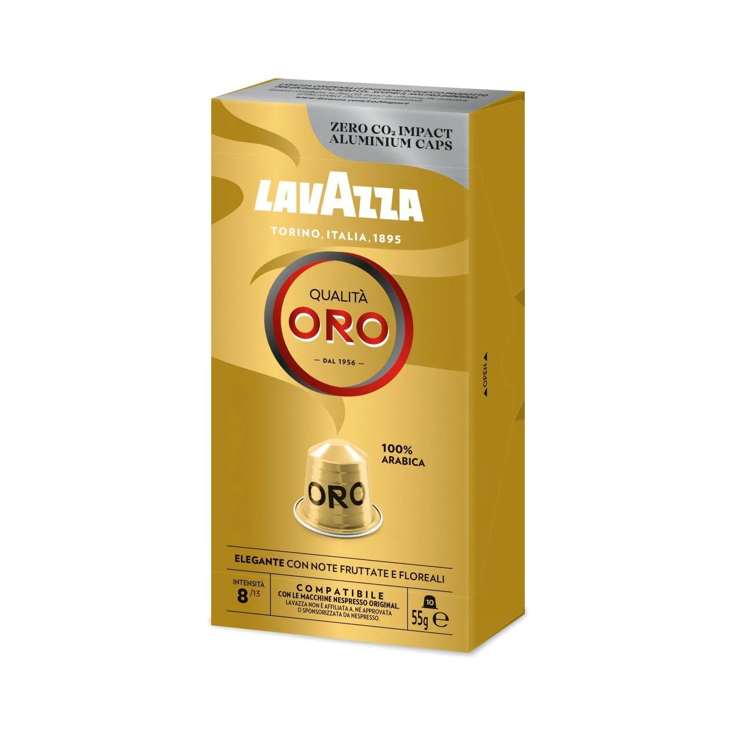 Nespresso Compatible Lavazza Oro 50 Coffee Capsules