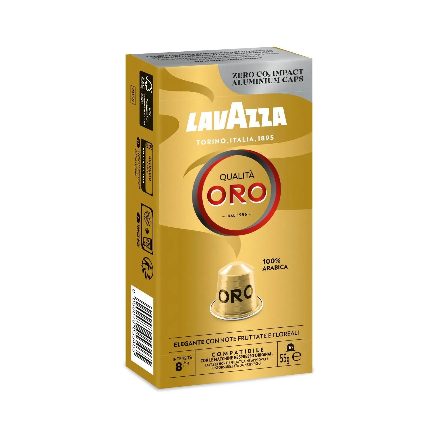 Nespresso Compatible Lavazza Oro 50 Coffee Capsules