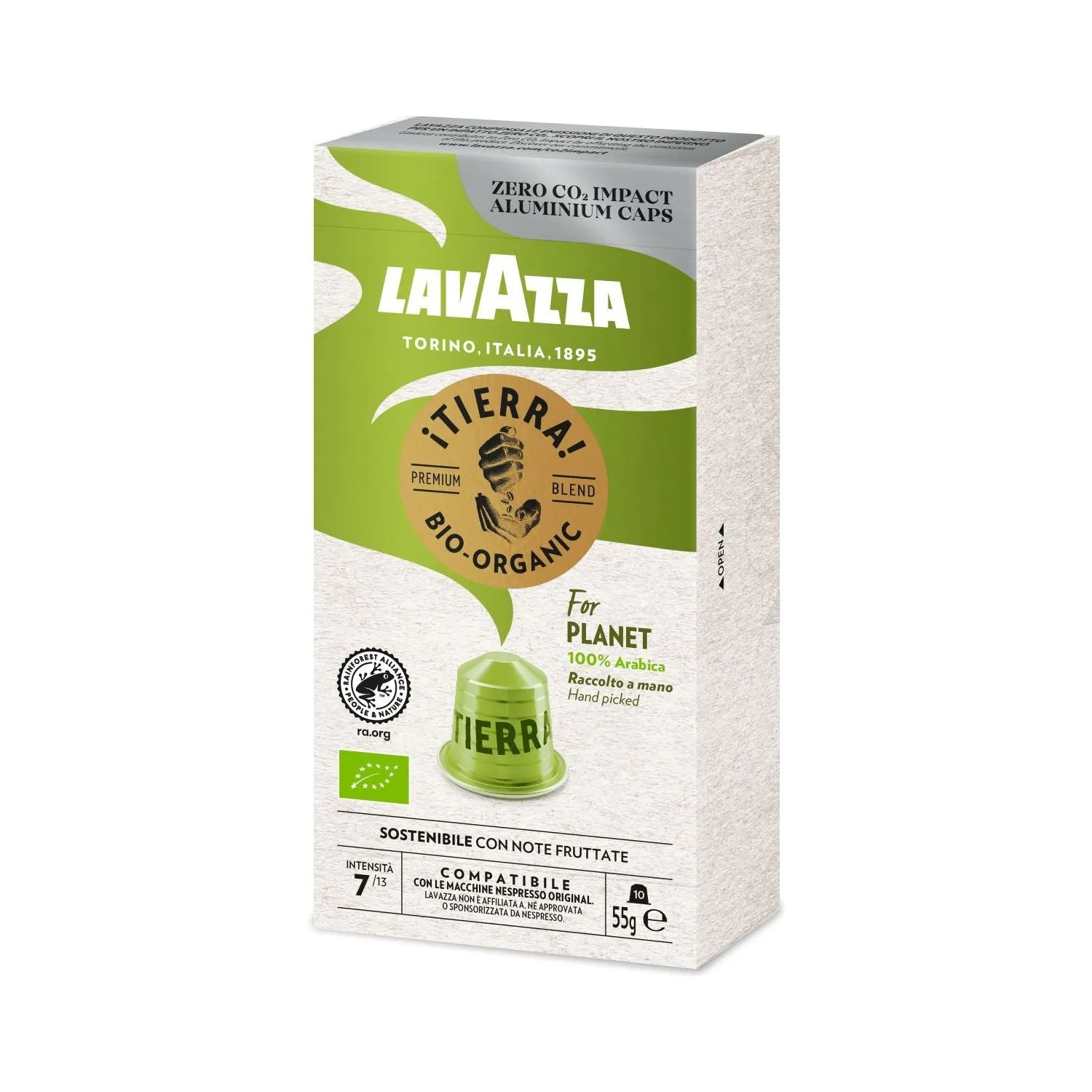 Nespresso Compatible Lavazza Tierra 30 Coffee Capsules