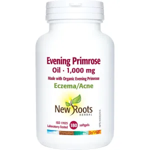 New Roots Evening Primrose Oil 1,000 mg 180 Softgels