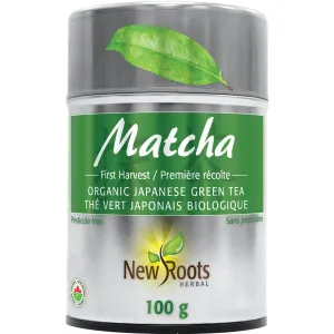 New Roots Organic Matcha Tea 100 Grams