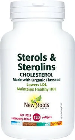 New Roots Sterols & Sterolins Cholesterol (120 Softgels)