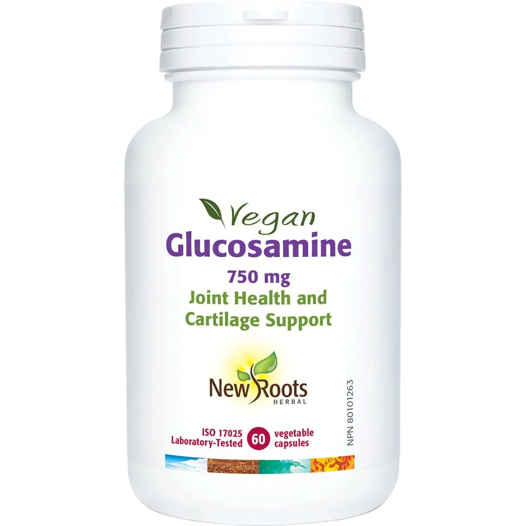 New Roots Vegan Glucosamine 60 Veg Capsules