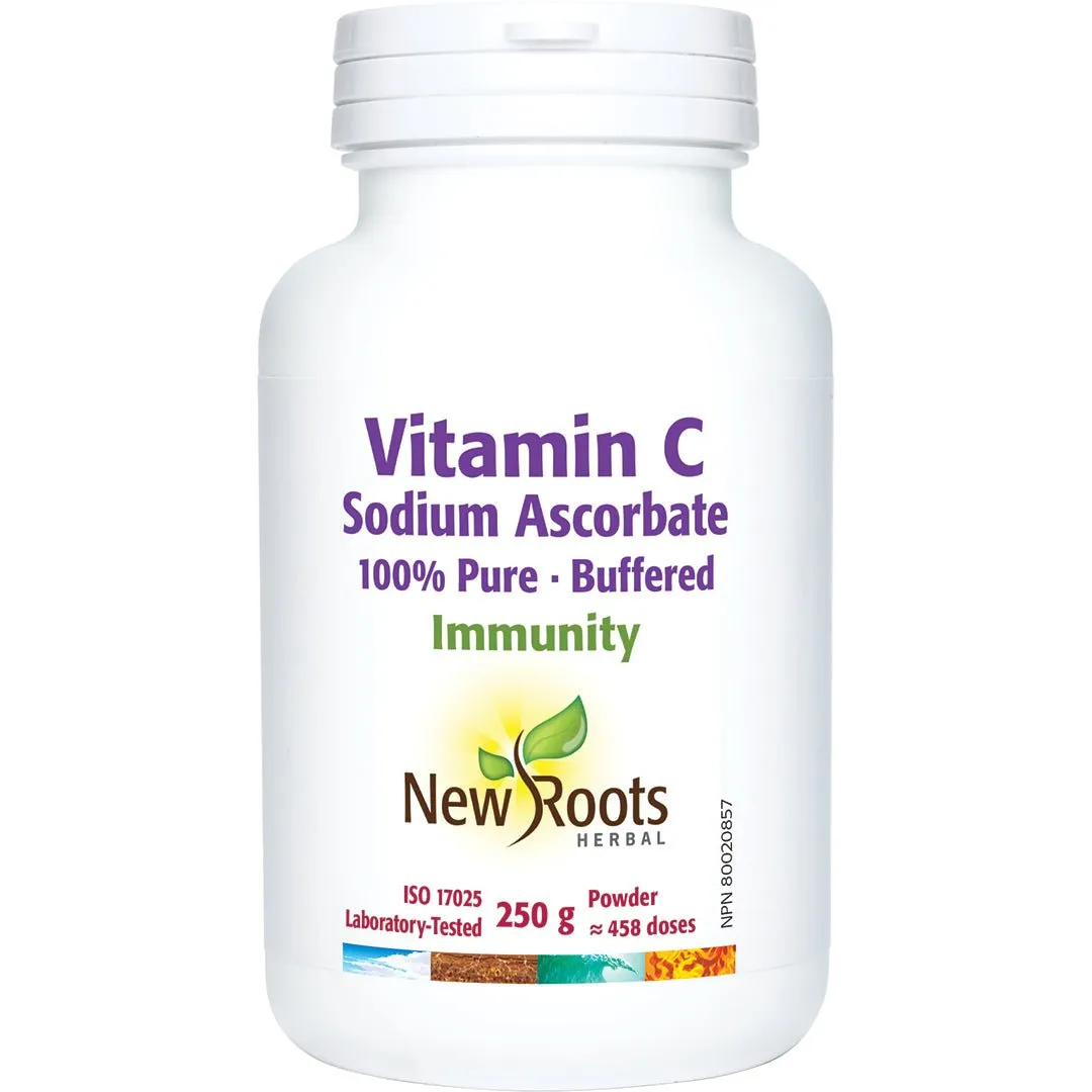 New Roots Vitamin C Sodium Ascorbate 250 Grams
