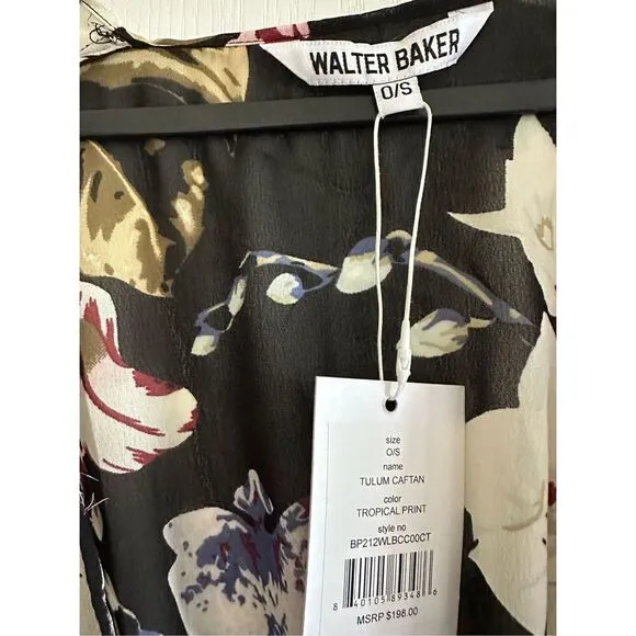 NEW Walter Baker “Tulum” One Size Kimono Duster Robe Midi Cover Up  Caftan