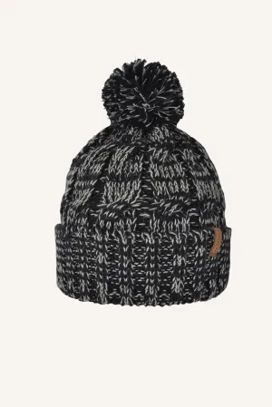 NIGHTLIGHT HAT, REFLECTIVE - BLACK/GREY