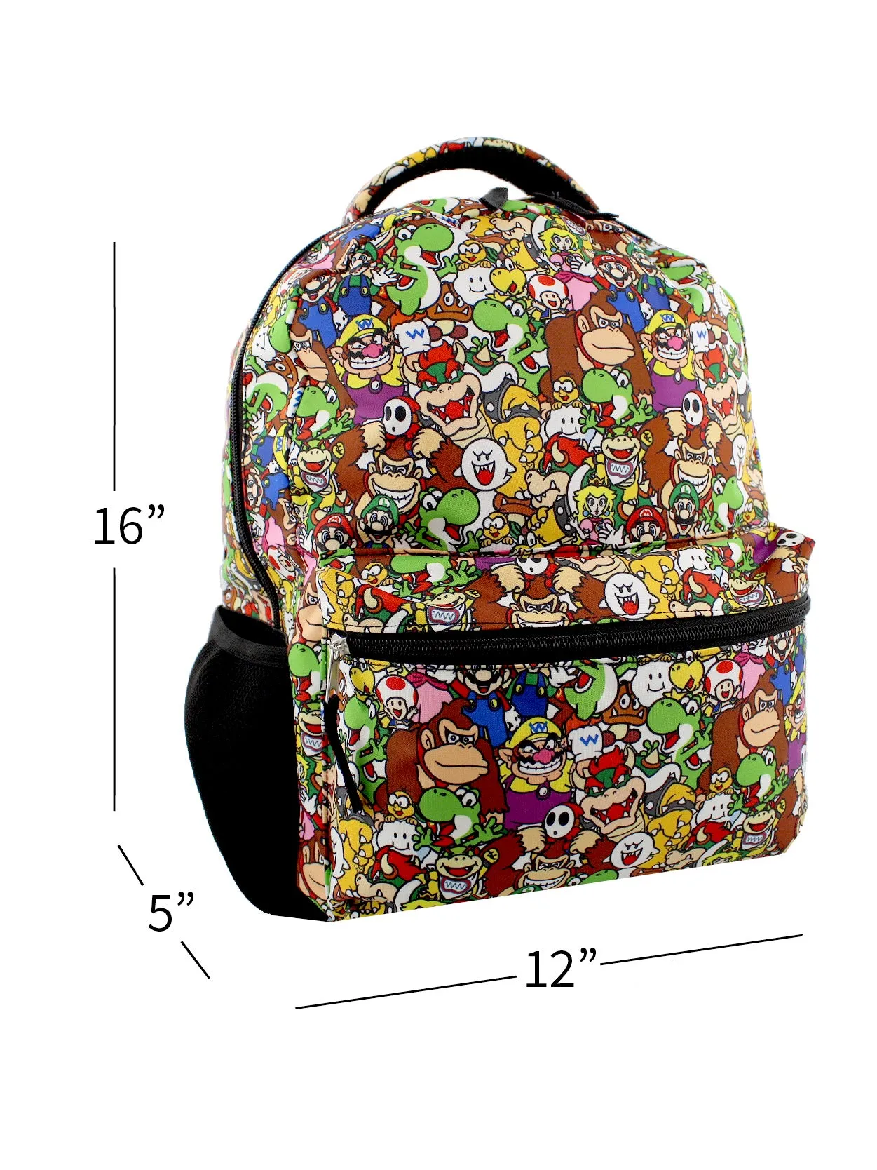 Nintendo Super Mario Brothers 16" School Backpack