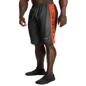No1 mesh shorts, Black/Flame
