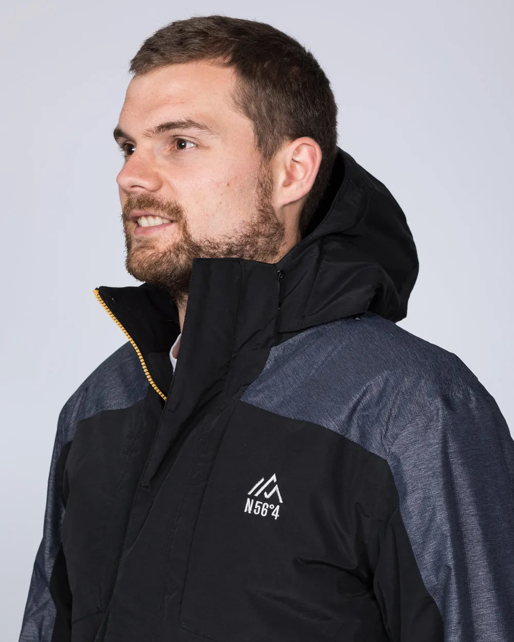 North 56 Tall Ski Jacket (black/grey)