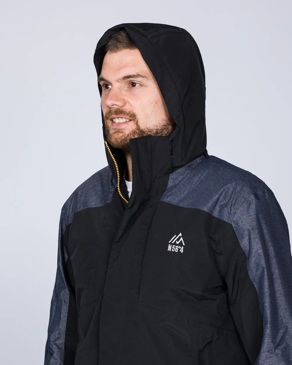 North 56 Tall Ski Jacket (black/grey)