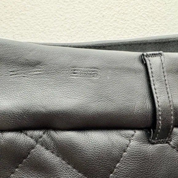 NWT Express Faux Leather Quilted Shorts