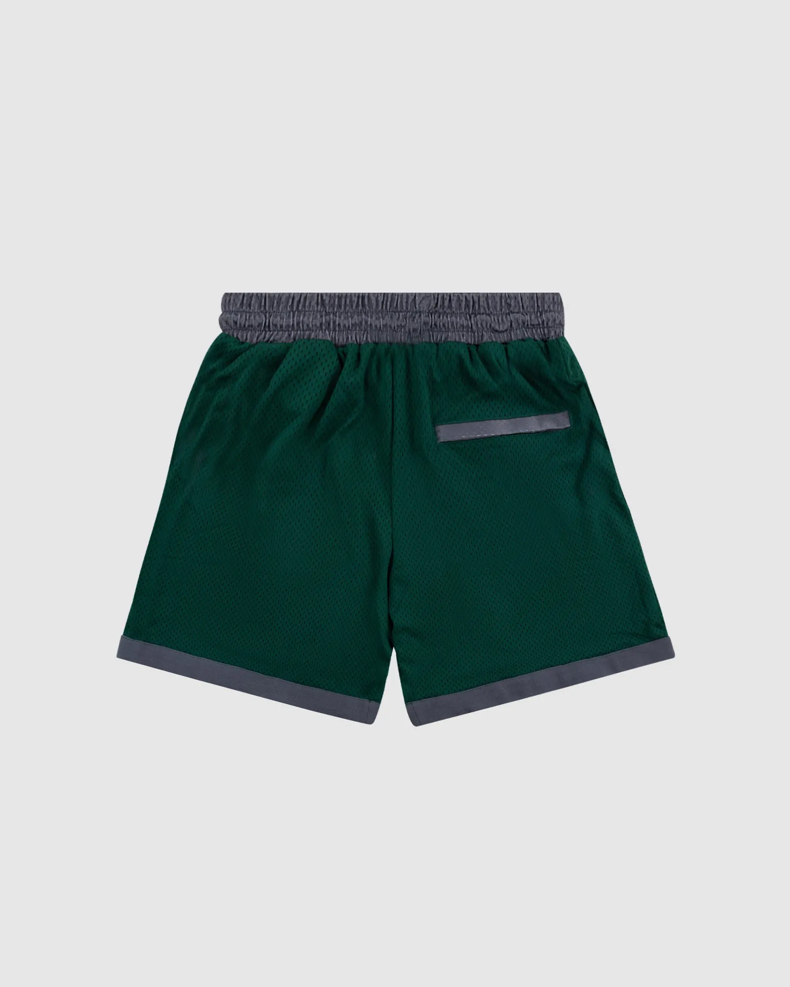 OFFCUT COURT SHORT - GREEN/GREY