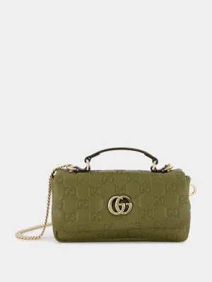 Olive Green GG Milano Mini Top Handle Bag