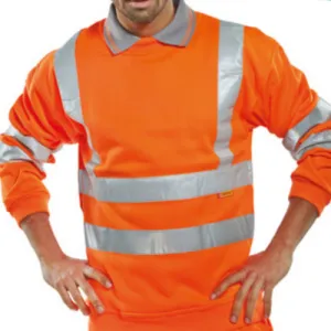 Orange Hi-Viz Sweatshirt
