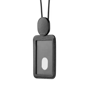 Orbitkey Leather ID Card Holder With Lanyard