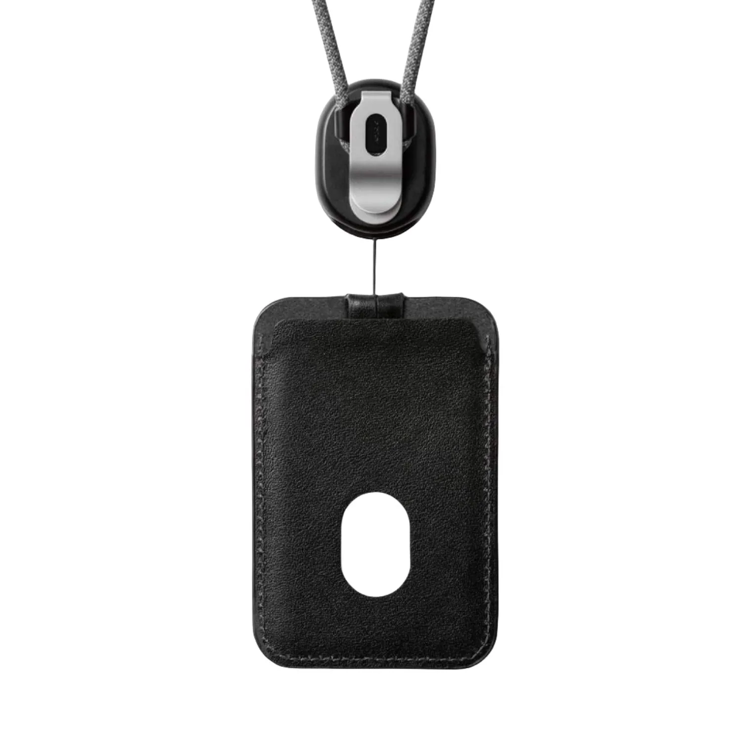 Orbitkey Leather ID Card Holder With Lanyard