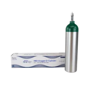 Oxygen Cylinder Aluminum D(415L) or E(685L) Size  RX Item by Dynarex