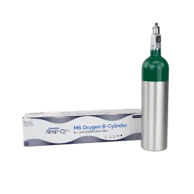 Oxygen Cylinder Aluminum M9(155L) or M6(165L) Size  RX Item by Dynarex