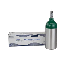Oxygen Cylinder Aluminum M9(155L) or M6(165L) Size  RX Item by Dynarex