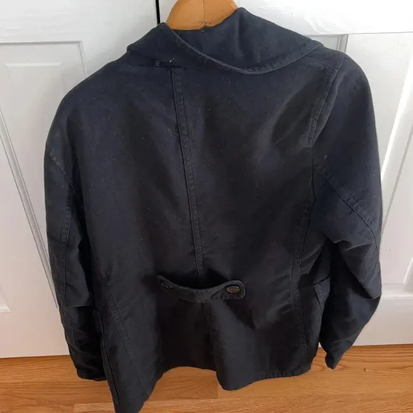 P Coat by G1 Goods peacoat w/ removable collar