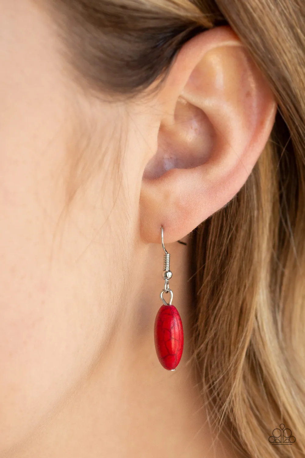 Paparazzi - Island Queen -Red Necklace