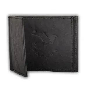 PAPERO leichtes flaches Papier Wallet RAVEN mit integriertem RFID-Schutz und Münzfach