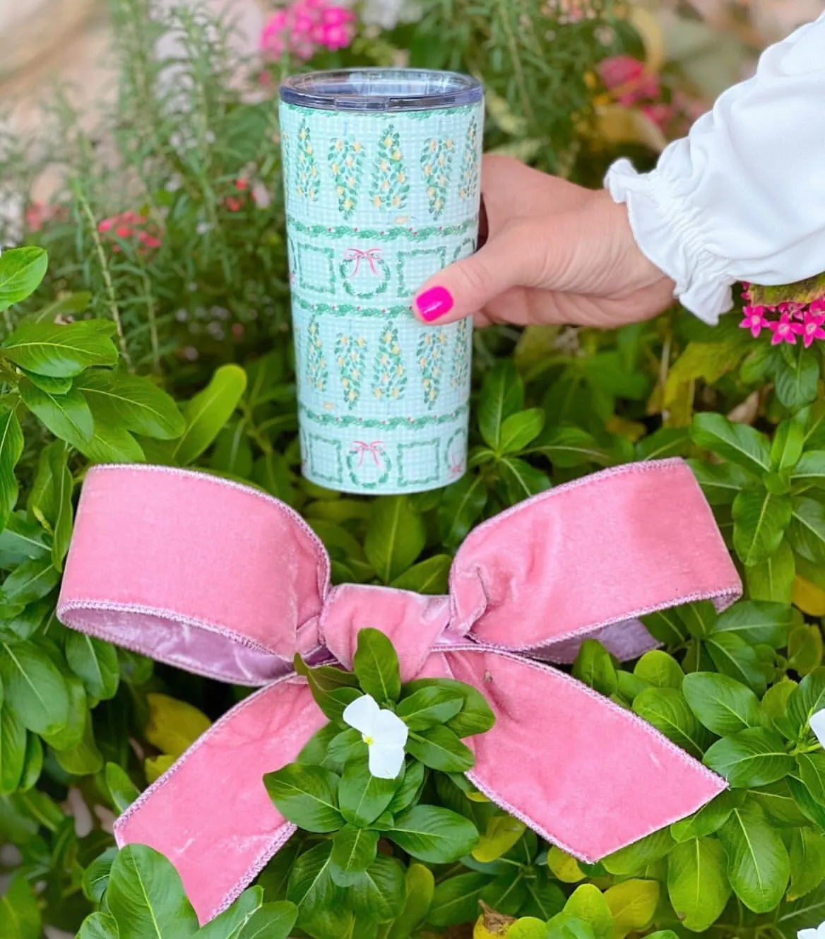 Partridge in Pear Tree Tumbler 20oz