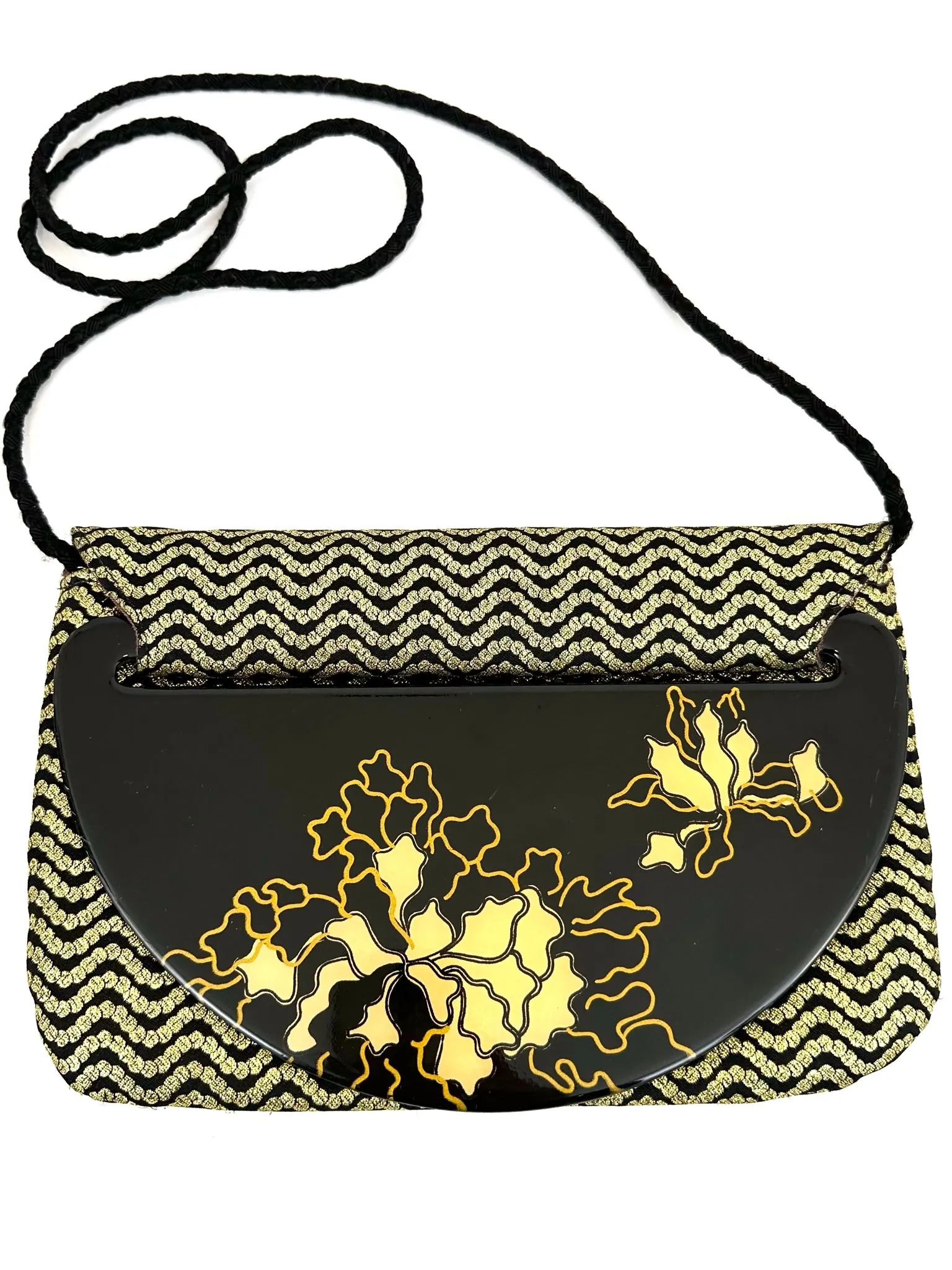 Patricia Smith Moon Bags Lurex Crossbody Bag