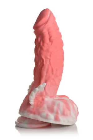 Pegasus Pecker Winged Silicone  - Pink/white
