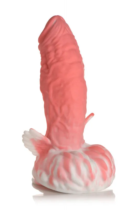 Pegasus Pecker Winged Silicone  - Pink/white