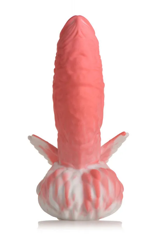 Pegasus Pecker Winged Silicone  - Pink/white