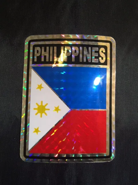 PHILIPPINES REFLECTIVE DECAL