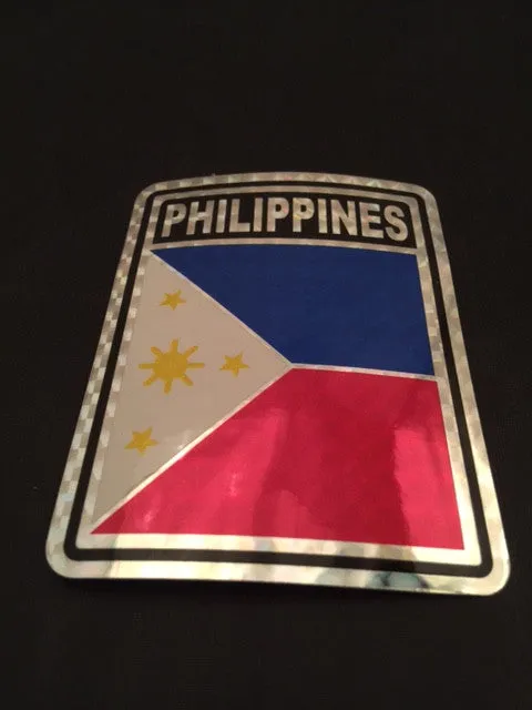 PHILIPPINES REFLECTIVE DECAL