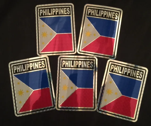 PHILIPPINES REFLECTIVE DECAL