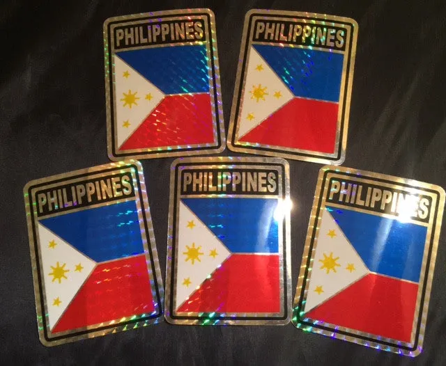 PHILIPPINES REFLECTIVE DECAL