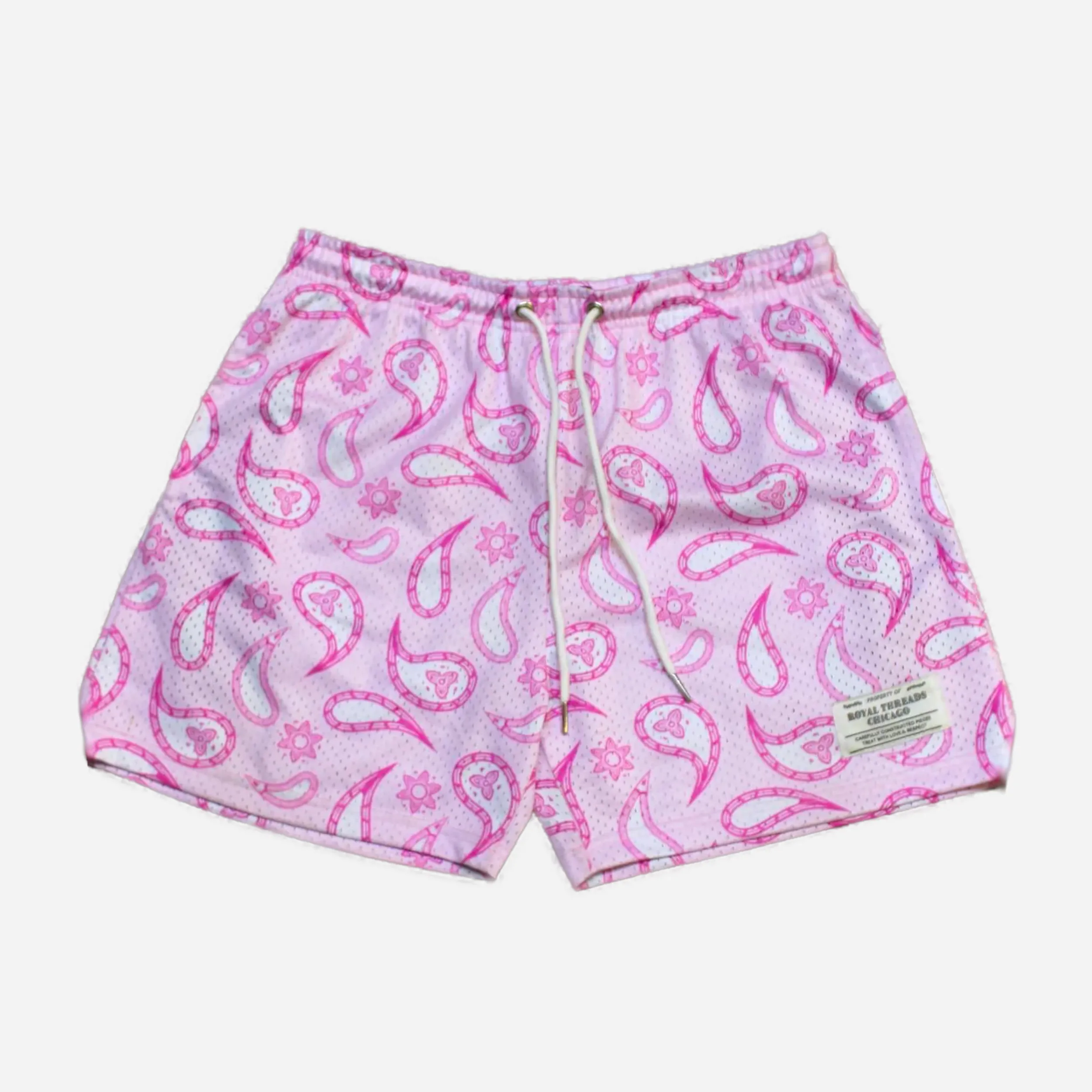 PINK PAISLEY MESH