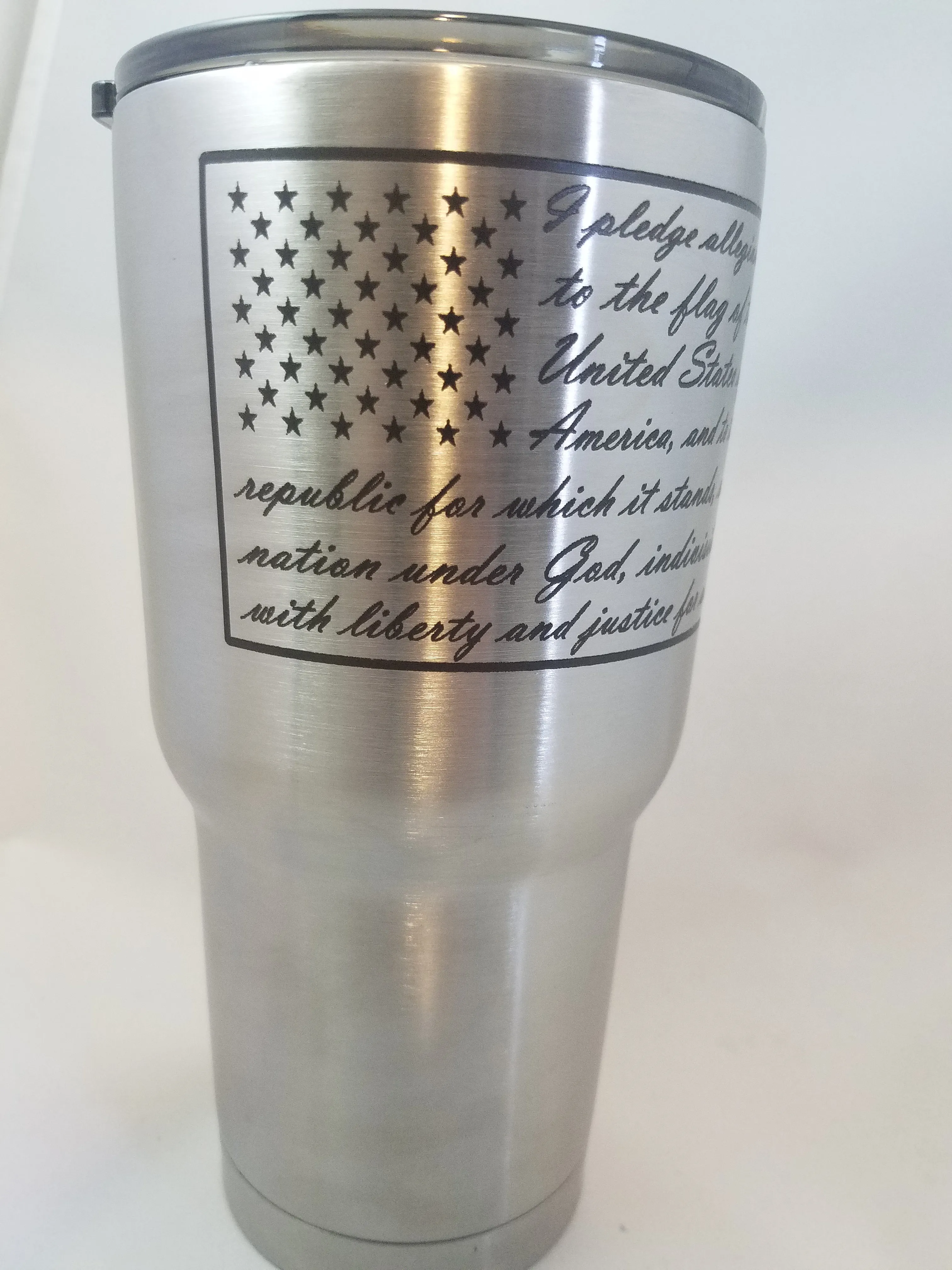 Pledge of allegiance 30oz tumbler