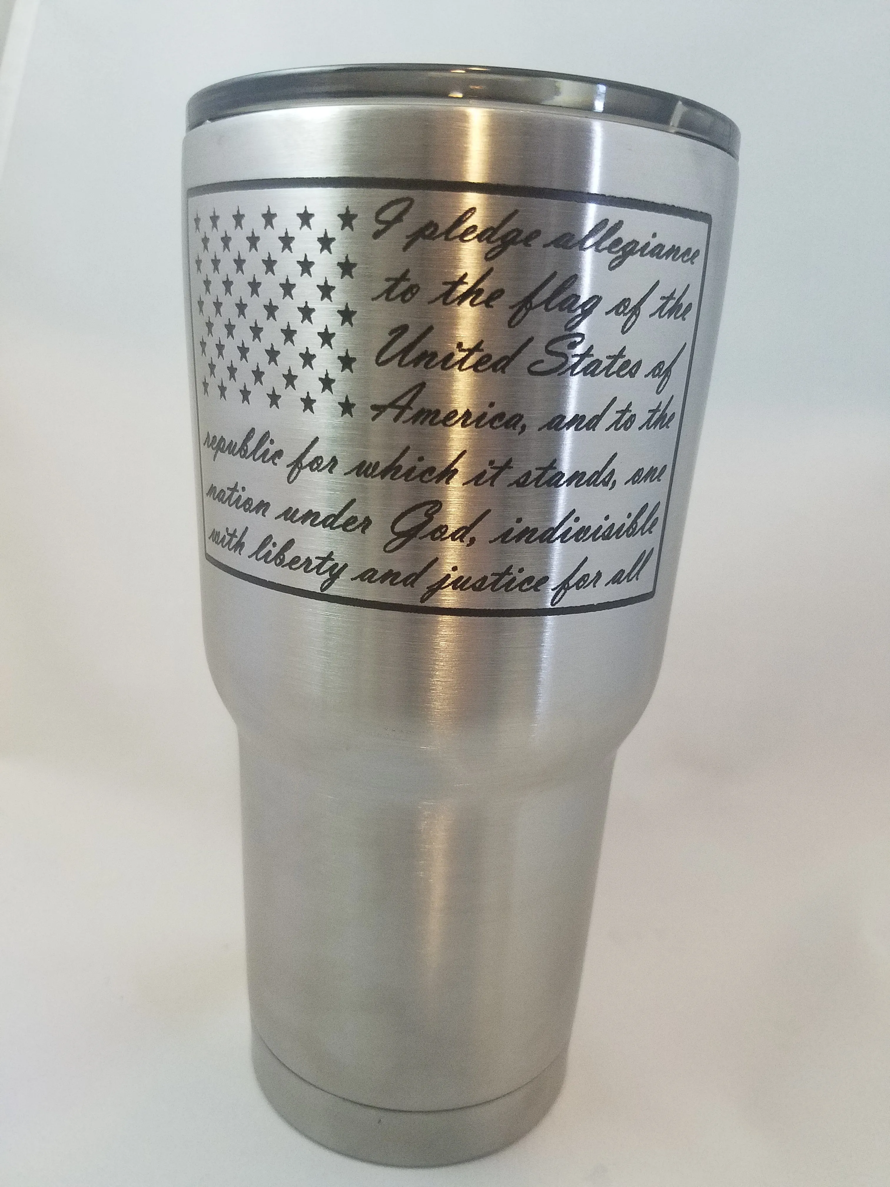Pledge of allegiance 30oz tumbler