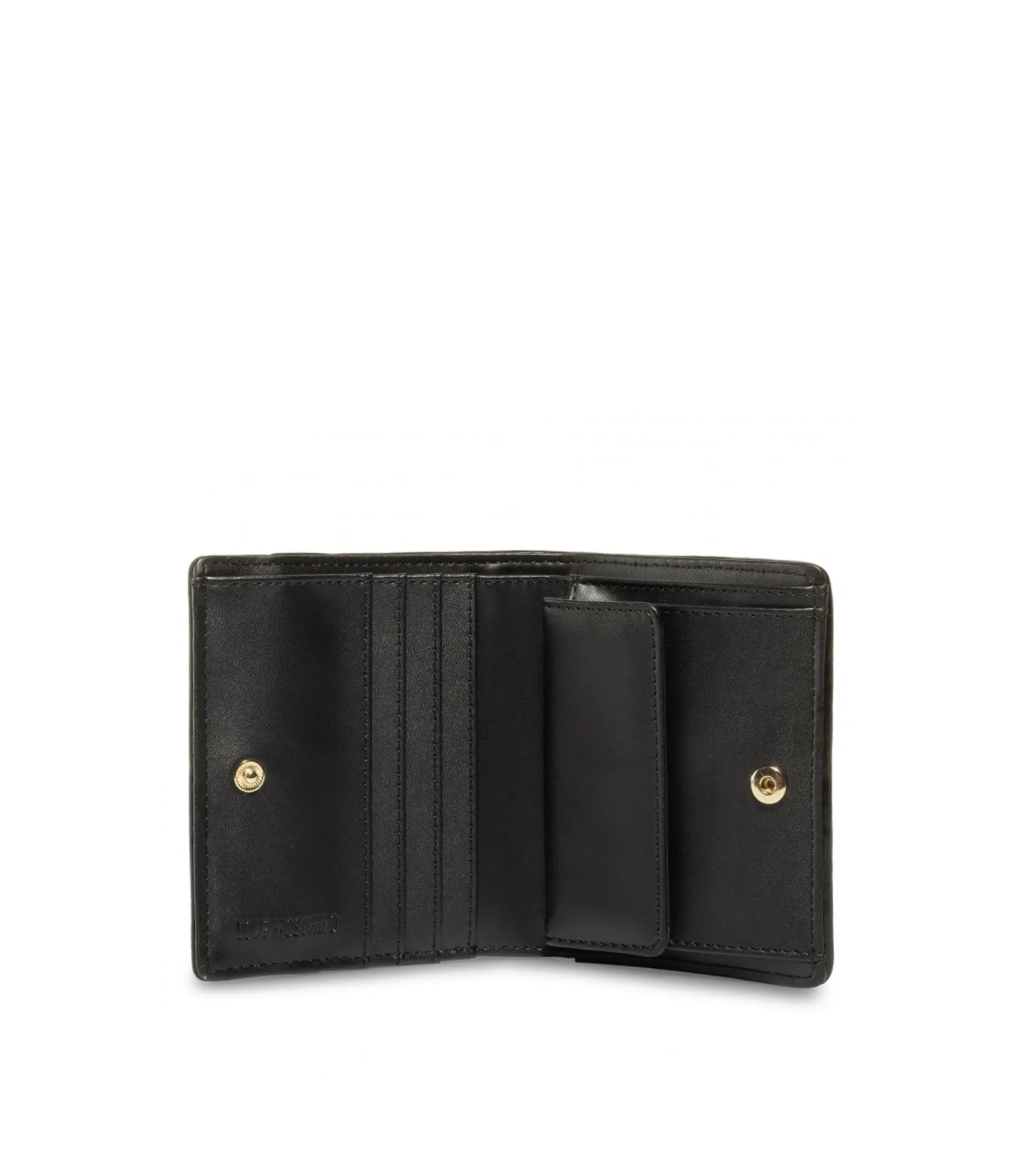 Portafogli Quilted Nappa Pu - Nero