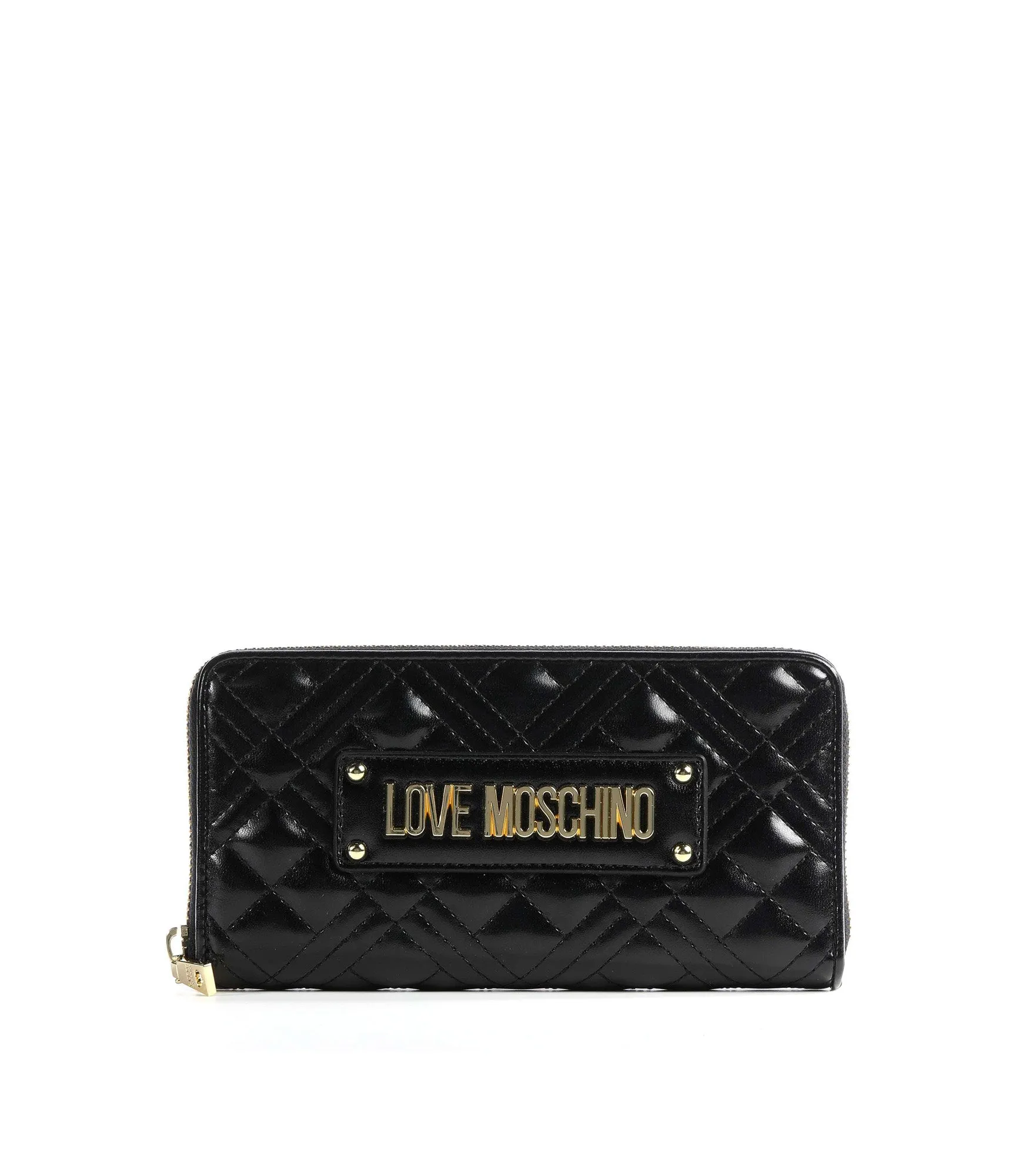 Portafogli Quilted Nappa Pu - Nero