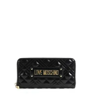 Portafogli Quilted Nappa Pu - Nero
