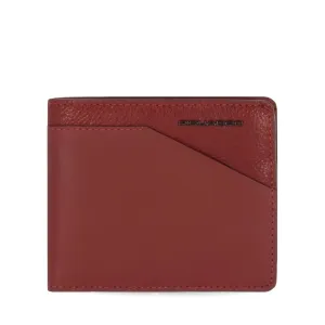 Portafoglio da Uomo Piquadro in Pelle con Porta Documenti Staccabile Martin Cuoio