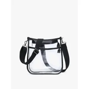 Posie Vegan Clear Crossbody