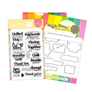 (Pre-Order) Quilted Hug Sentiments Combo