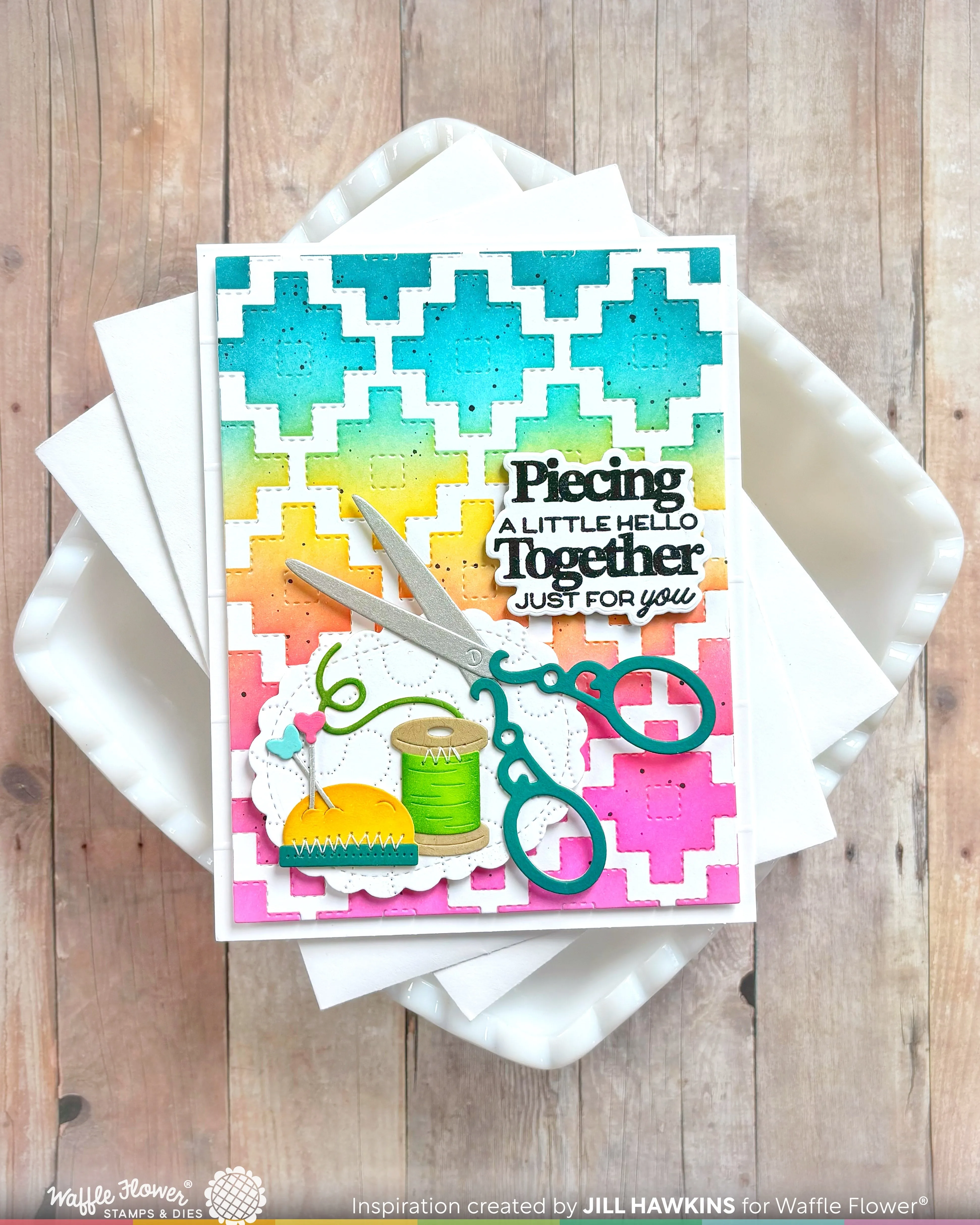 (Pre-Order) Quilted Hug Sentiments Combo