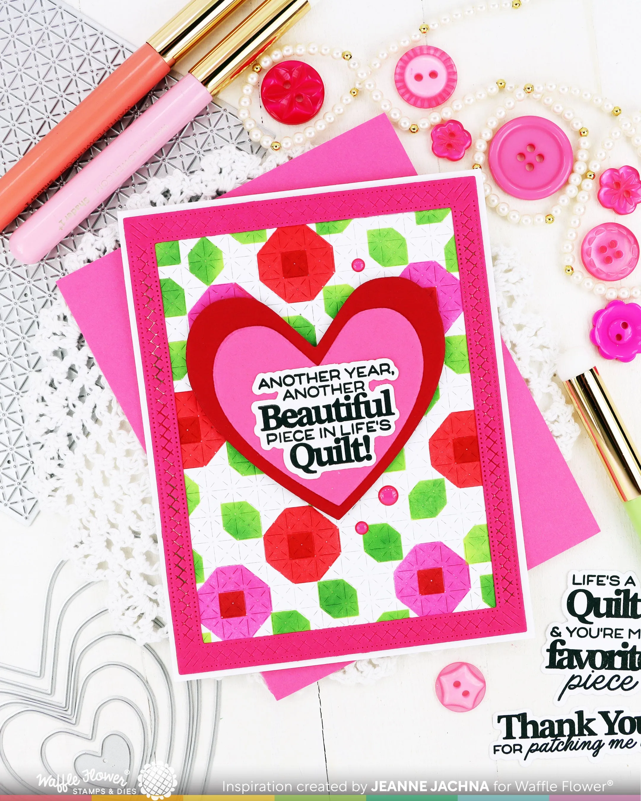 (Pre-Order) Quilted Hug Sentiments Combo