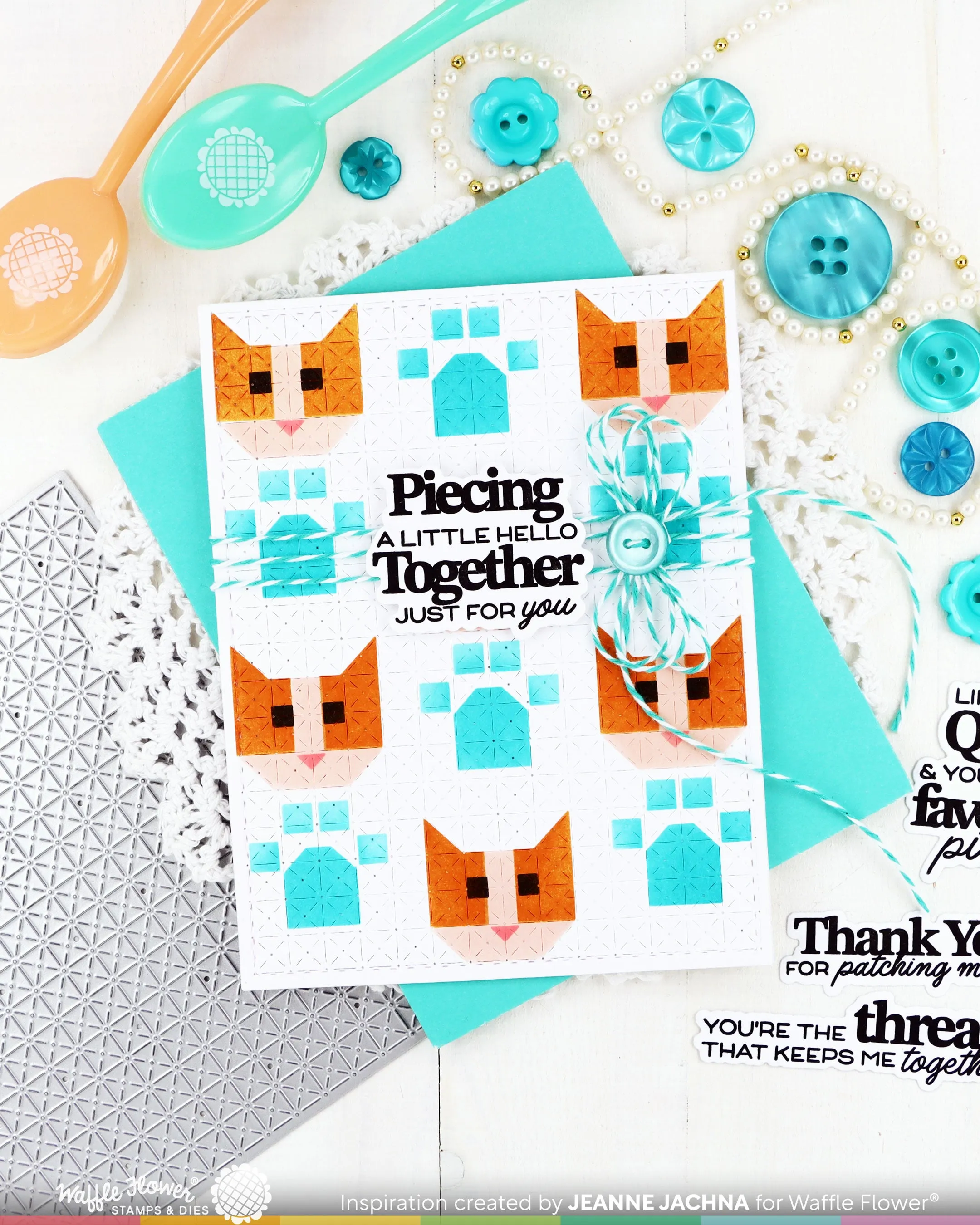 (Pre-Order) Quilted Hug Sentiments Combo
