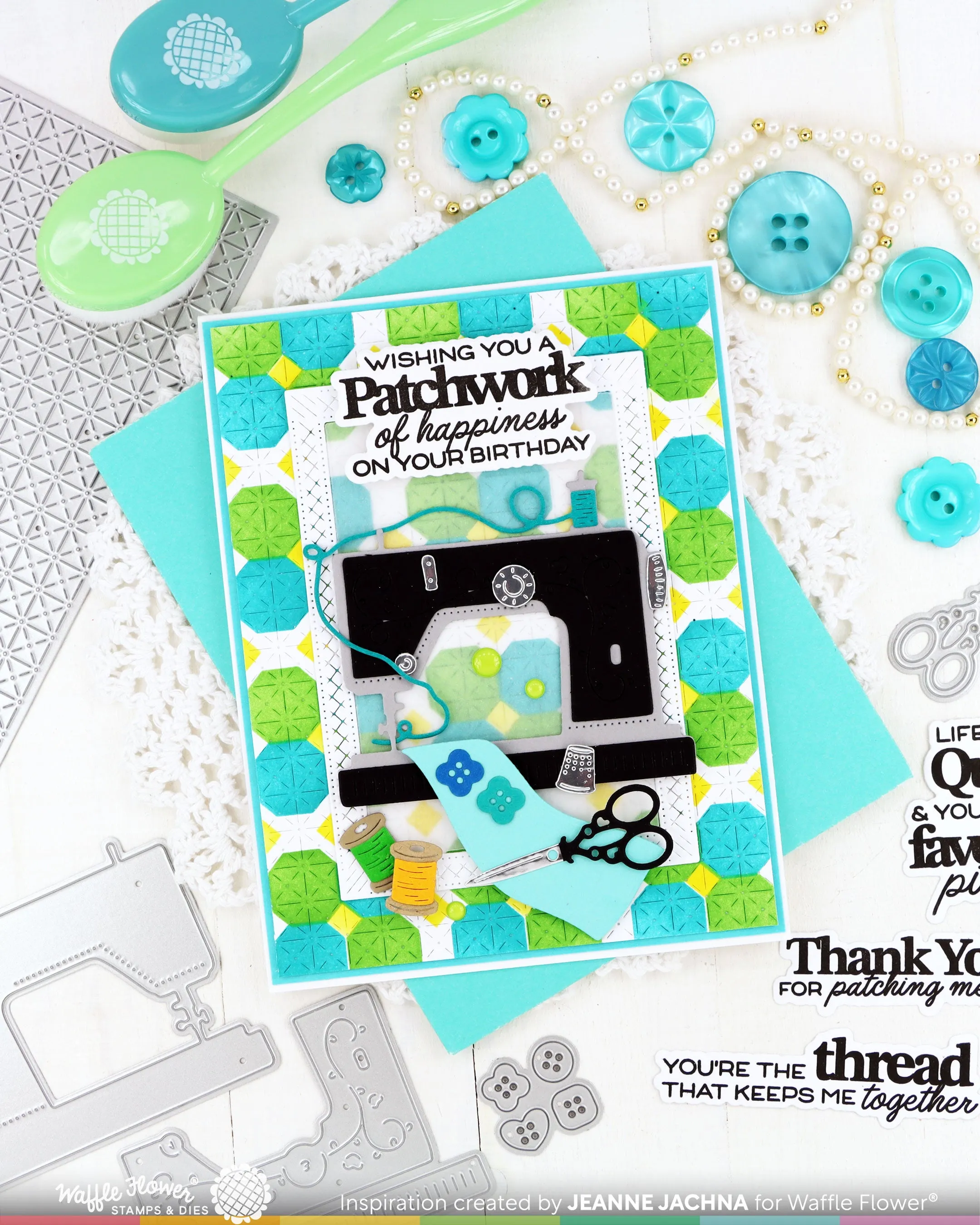 (Pre-Order) Quilted Hug Sentiments Combo